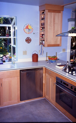 Kitchen corner. Kitchen corner.